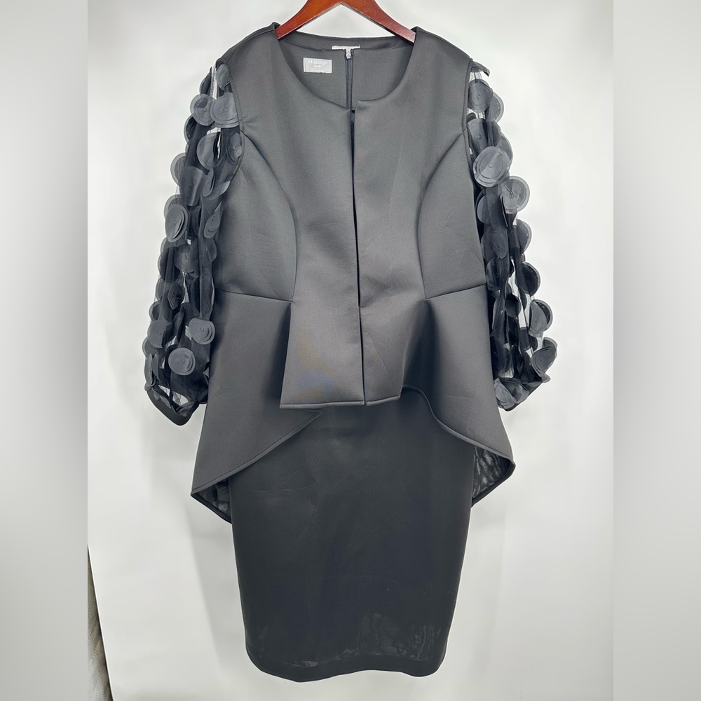 Masseys Novelty Sleeve Dress And Jacket